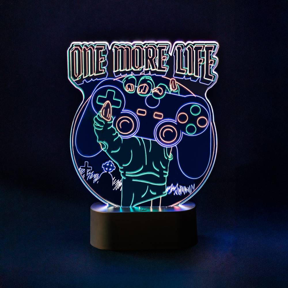 Grupo Erik Squid Game - Gameration One More Life Led Table Tafellamp - Multicolours